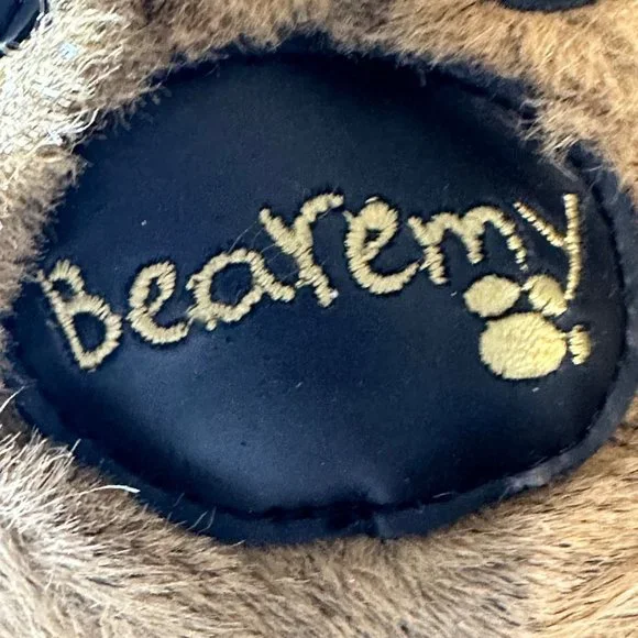 Build A Bear Retired Bearemy Plush Stuffed Animal Faux Leather Paw 15" - Picture 7 of 9